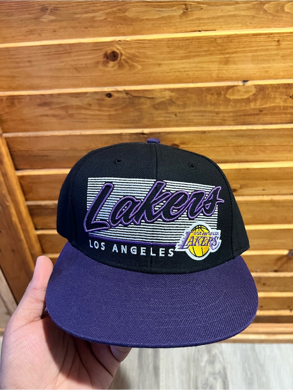 Vintage 47 Brand Los Angeles Lakers Hardwood Classics Snapback Cap
